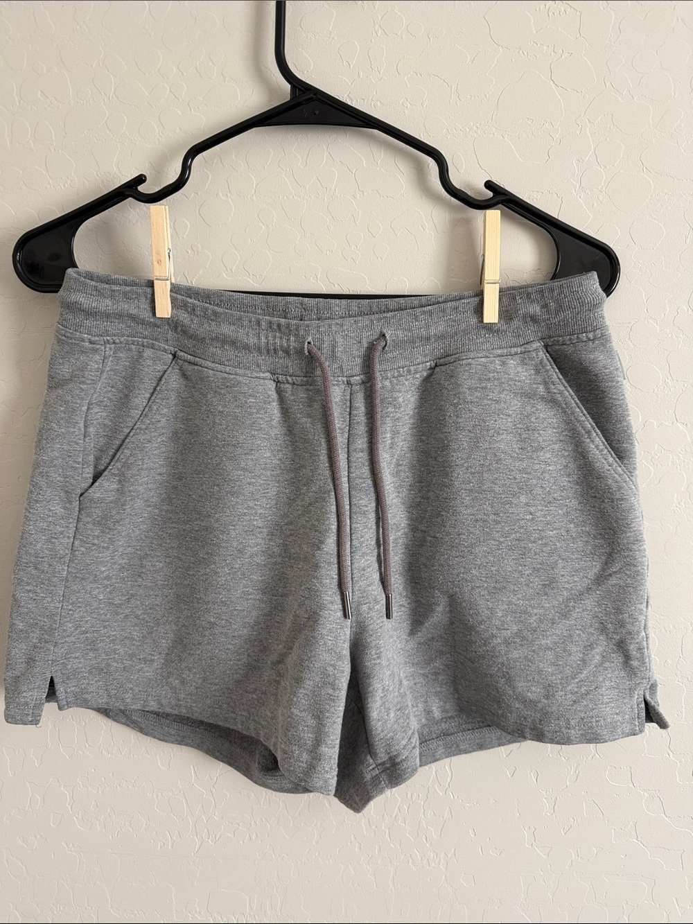 Eddie Bauer Gray Athletic Drawstring Shorts